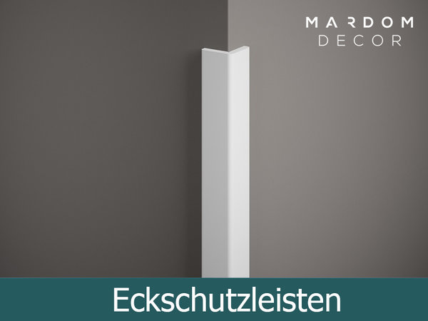 Schützen Sie Ihre Räume mit Mardom decor Eckschutzleisten. Die Kantenschutzleisten verhindern Beschädigungen an der Wand.